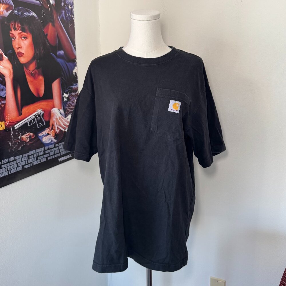 Carhartt Loose Fit Black Work Logo T-Shirt